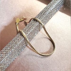 Vintage Ambassador Gold Plated Bracelet